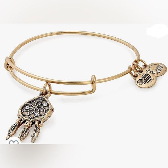 Alex & Ani Create Chain Clasp Bracelet With Slider Charms Expandable Bracelets - Picture 8 of 17